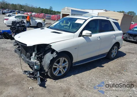 2012 Mercedes-Benz Ml 350 4Matic из США, поврежденный, VIN 4JGDA5HB1CA075754